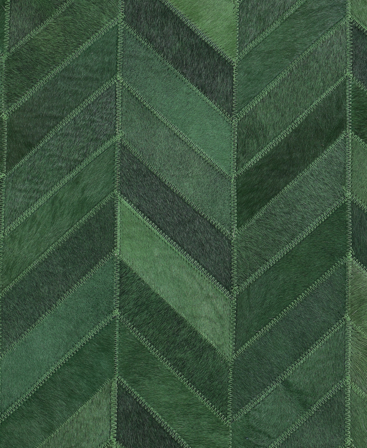 Timeless Rug Designs Cowhide S3339 9'x12' Area Rug In Green