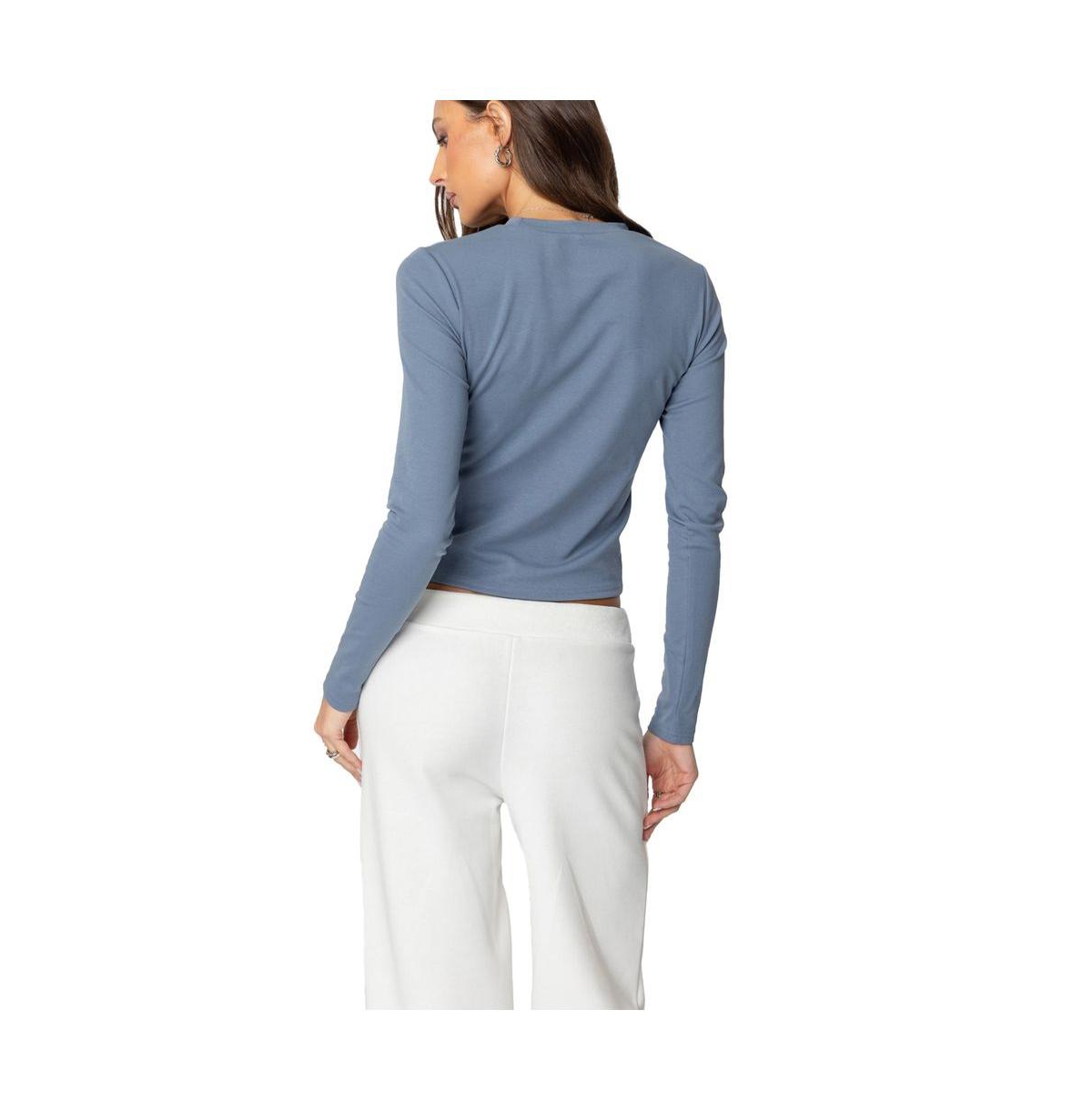 Edikted Women's Magic 8 Long Sleeve T Shirt