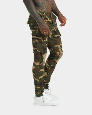 Men's Sergeant Camo Ripped Jeans
