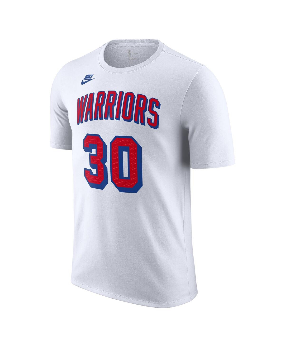 Nike Men's Stephen CurryGolden State Warriors Classic Edition Name Number T-Shirt - White