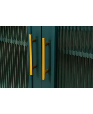 Wood TV Stand for 65"+ TVs Media Console with Storage Cabinet and Adjustable Shelves for Living Room and Bedroom