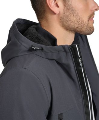 Men's Sherpa Lined Infinite Stretch Soft Shell Jacket 