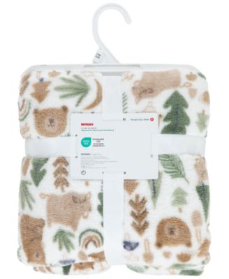 Baby Forest Friends Plush Blanket