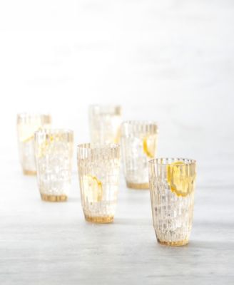 Archie Iced Beverage Glasses, Set of 6
