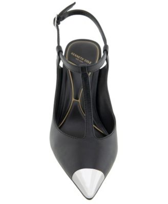 Women's Romi Cap Toe T-Strap Pumps