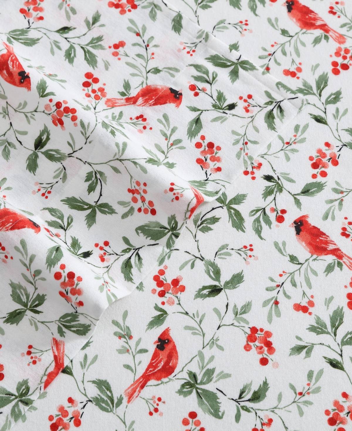 Laura Ashley Flannel 4 -Pc. Sheet Set