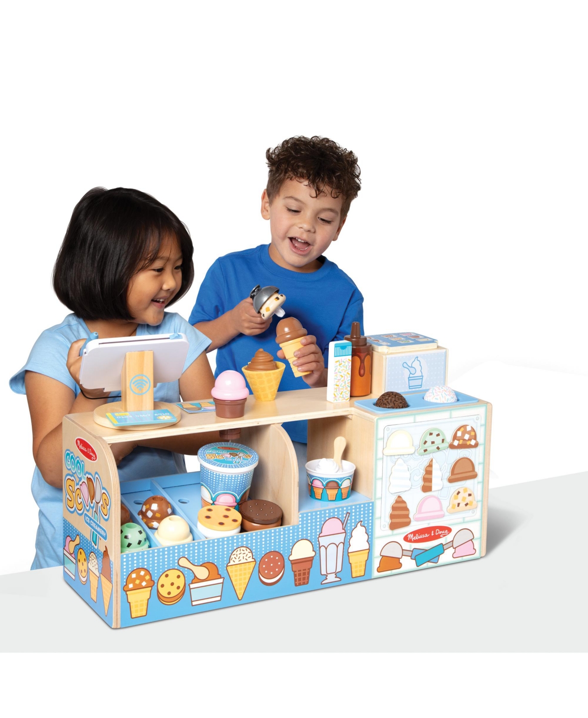 MELISSA & DOUG MELISSA & DOUGCOOL SCOOPS ICE CREAMERY 