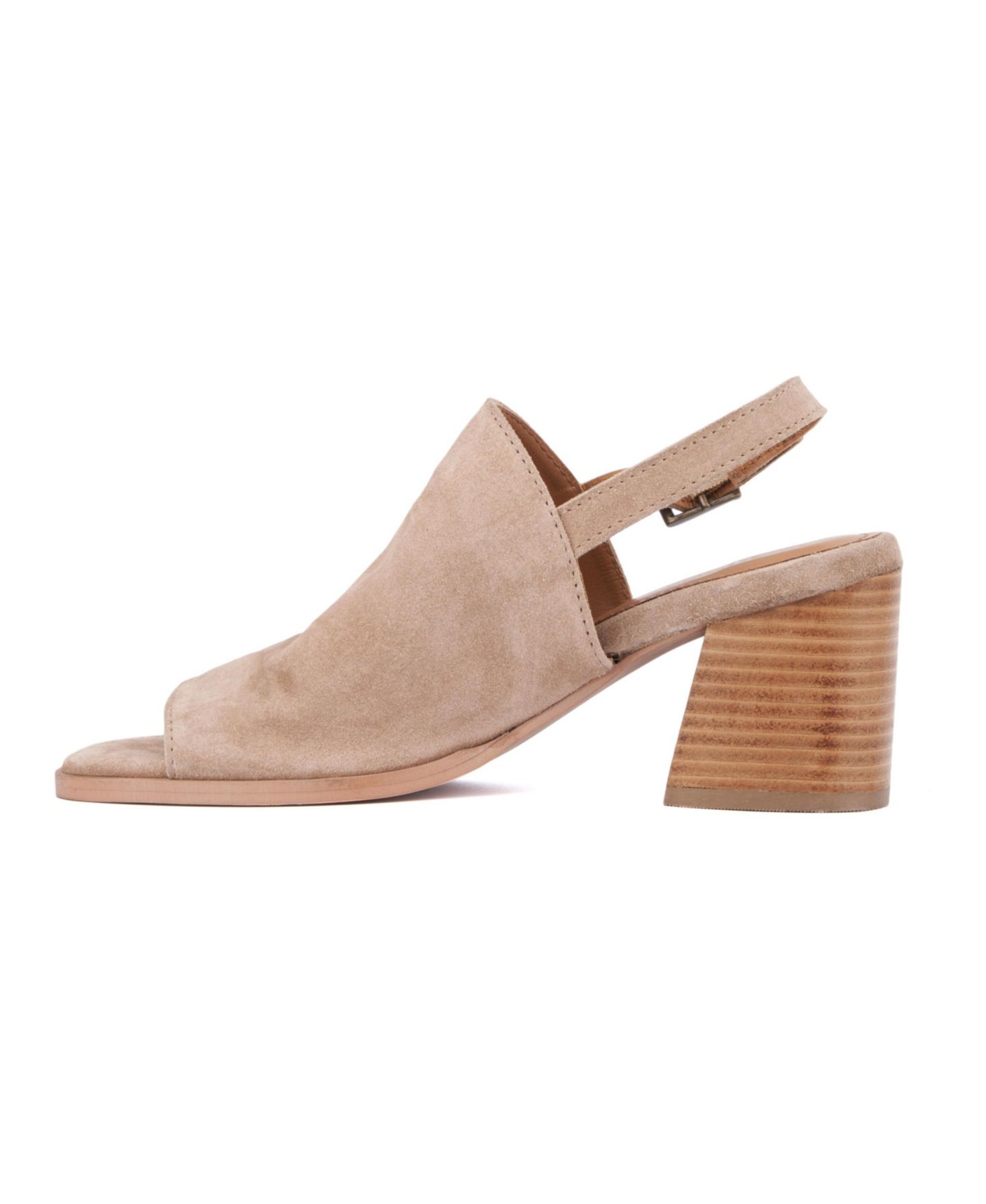 Женские сандалии Vintage Foundry Co Jayden Heel, цвет: Бежевый — фото 6