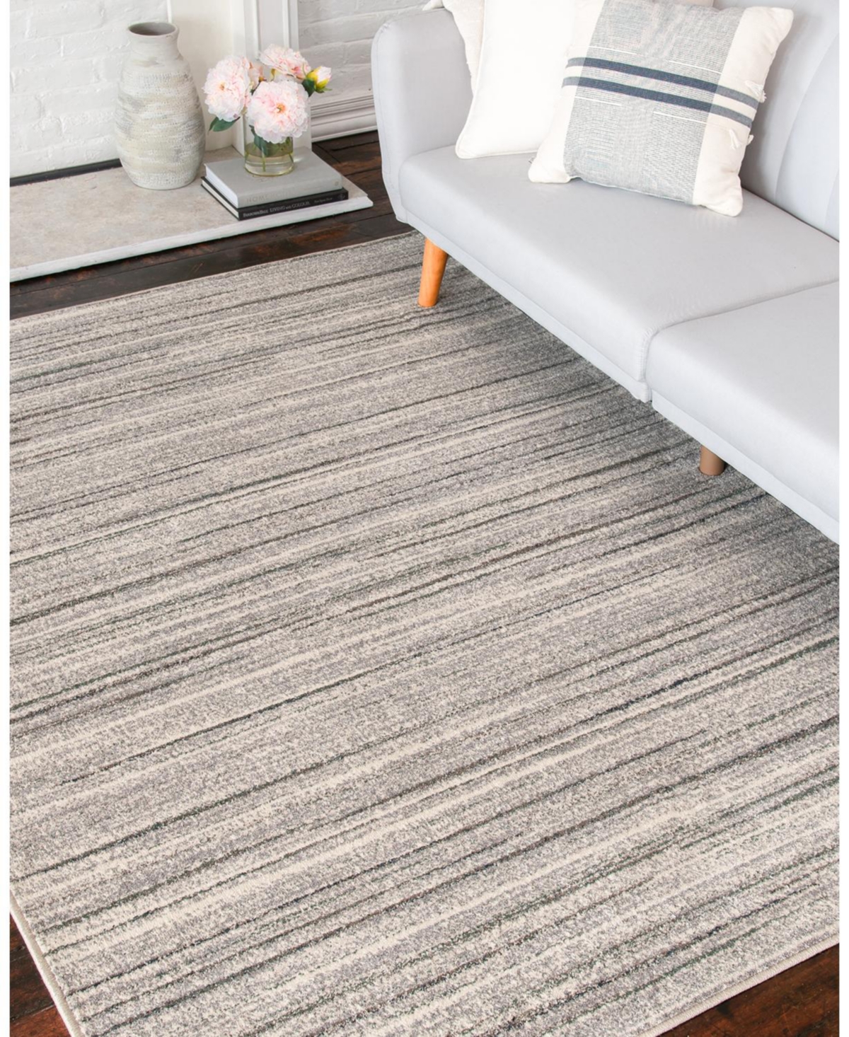 KM HOME MERIT MACES 7'10''X9'10'' AREA RUG 