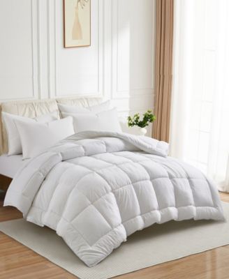 Medium Weight Quilted Down Alternative Comforter, King