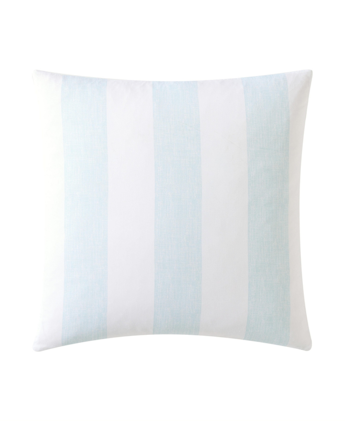 Tommy Bahama Home Closeout!  Awning Stripe Cotton Decorative Pillow, 20" X 20" In Blue Lagoon