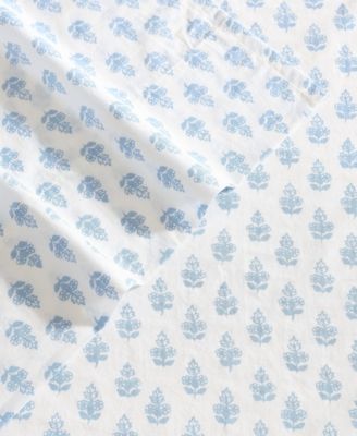 200-Thread Count Cotton Percale 3 -Pc. Sheet Set, Twin