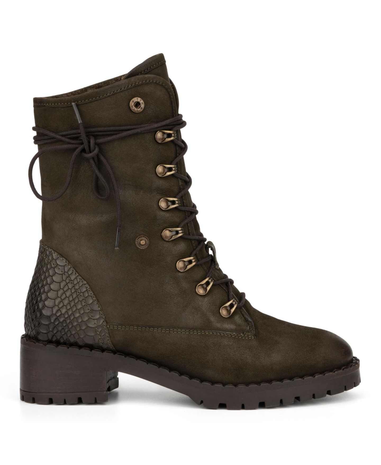 Женские ботинки Vintage Foundry Co Milan Boot, цвет: Армейский зелёный — фото 28