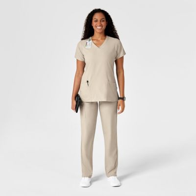 Plus Size W123 Drawstring Scrub Pant