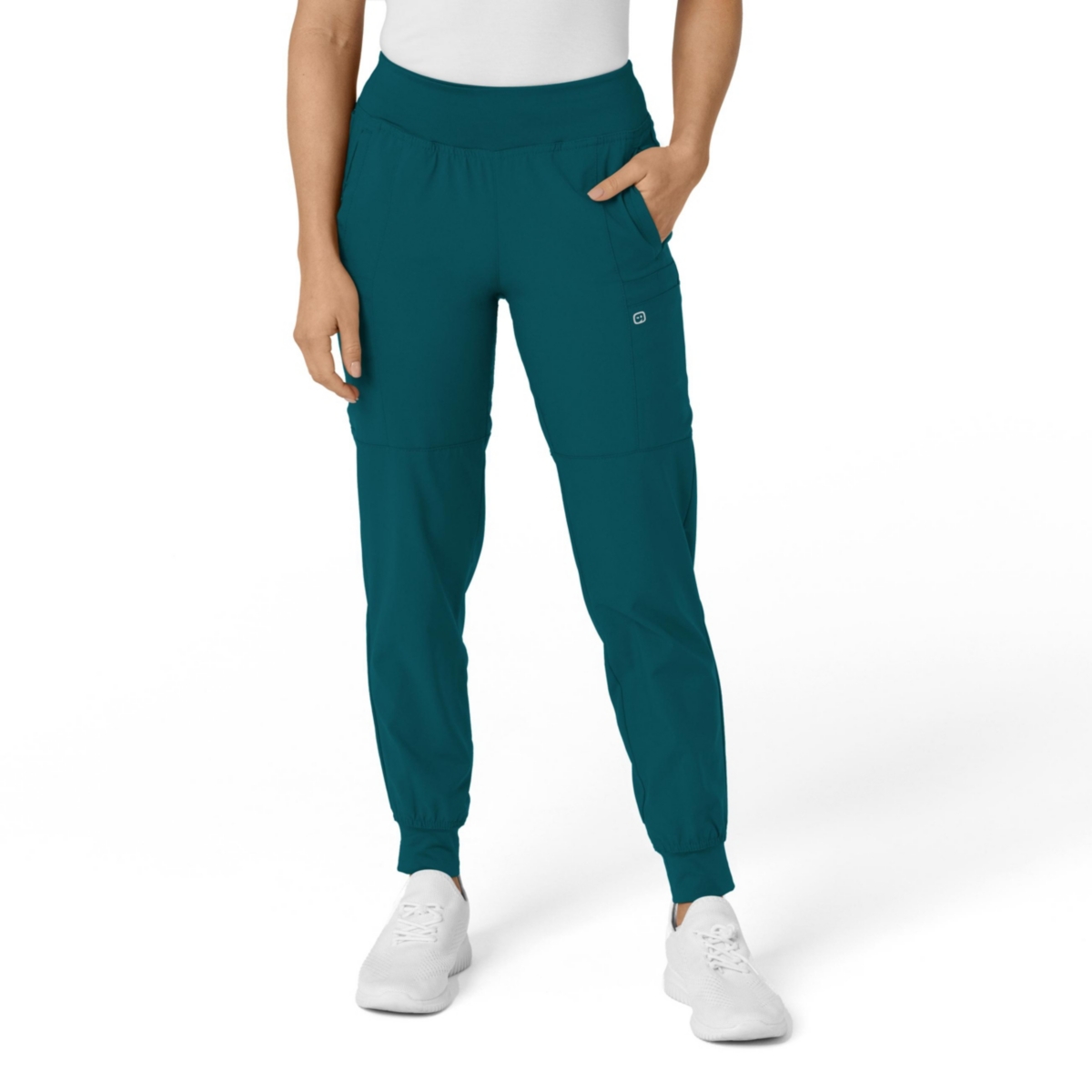 Wink Petite W123 Comfort Waist Cargo Jogger Scrub Pant
