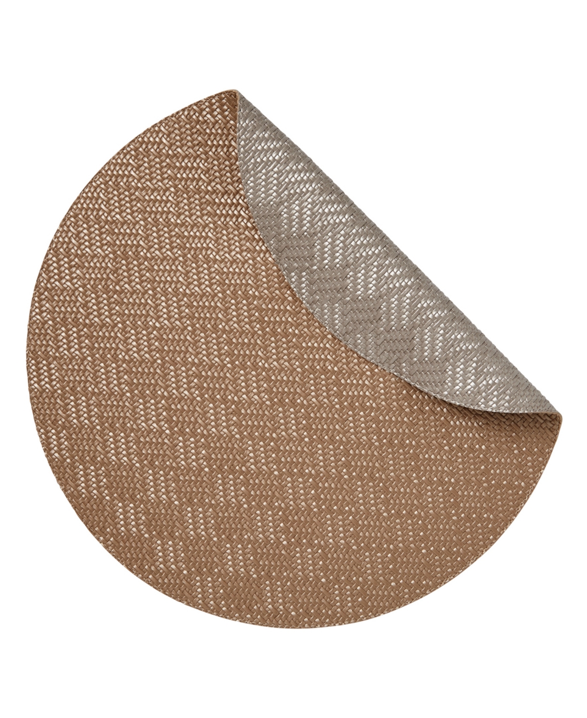 Shop Mode Living Willow Placemat, Set Of 4 In Platinum And Bronze