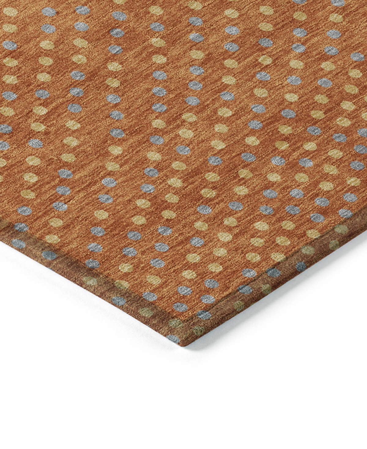 Addison Chantille Machine Washable Acn1021 2'3''x7'6'' Runner Area Rug In Paprika