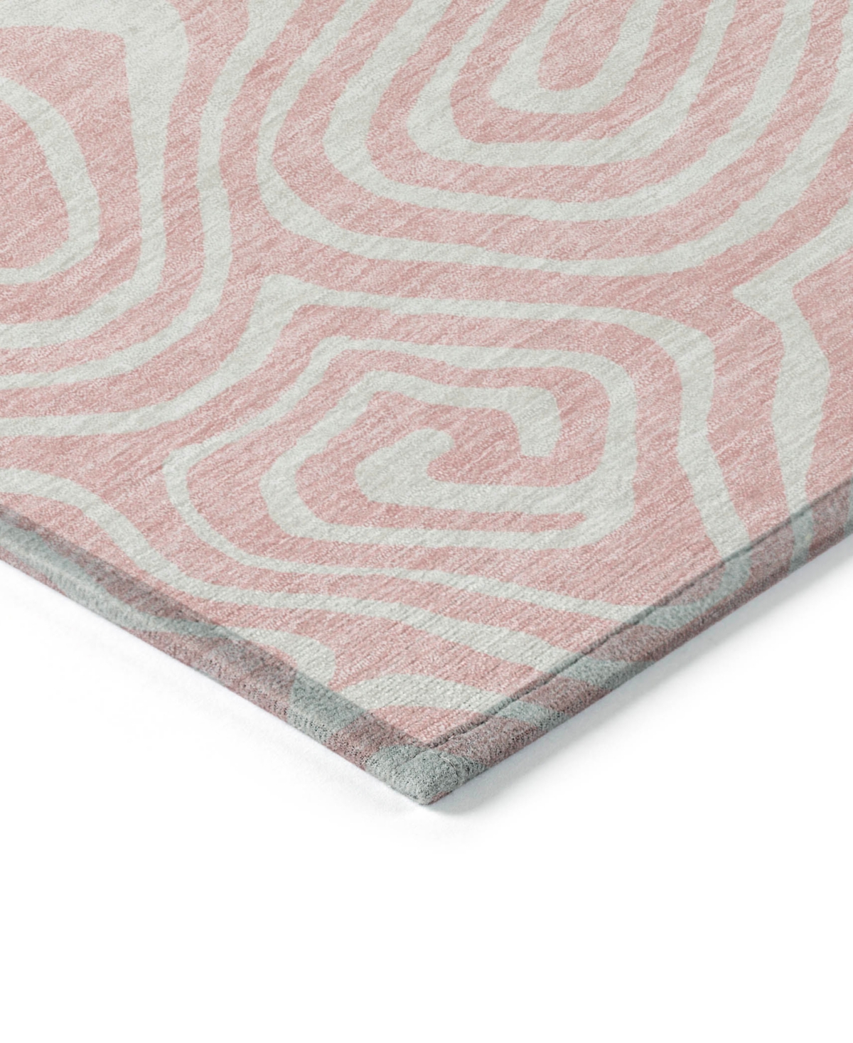 Addison Chantille Machine Washable Acn1020 2'3''x7'6'' Runner Area Rug In Pink
