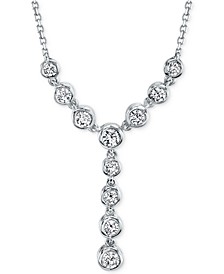 Sirena Energy Diamond Lariat (1/2 ct. t.w.) Necklace in 14k White or Yellow Gold