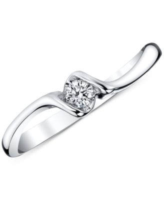 Sirena - Diamond Ring (1/10 ct. t.w.) in 14k White Gold