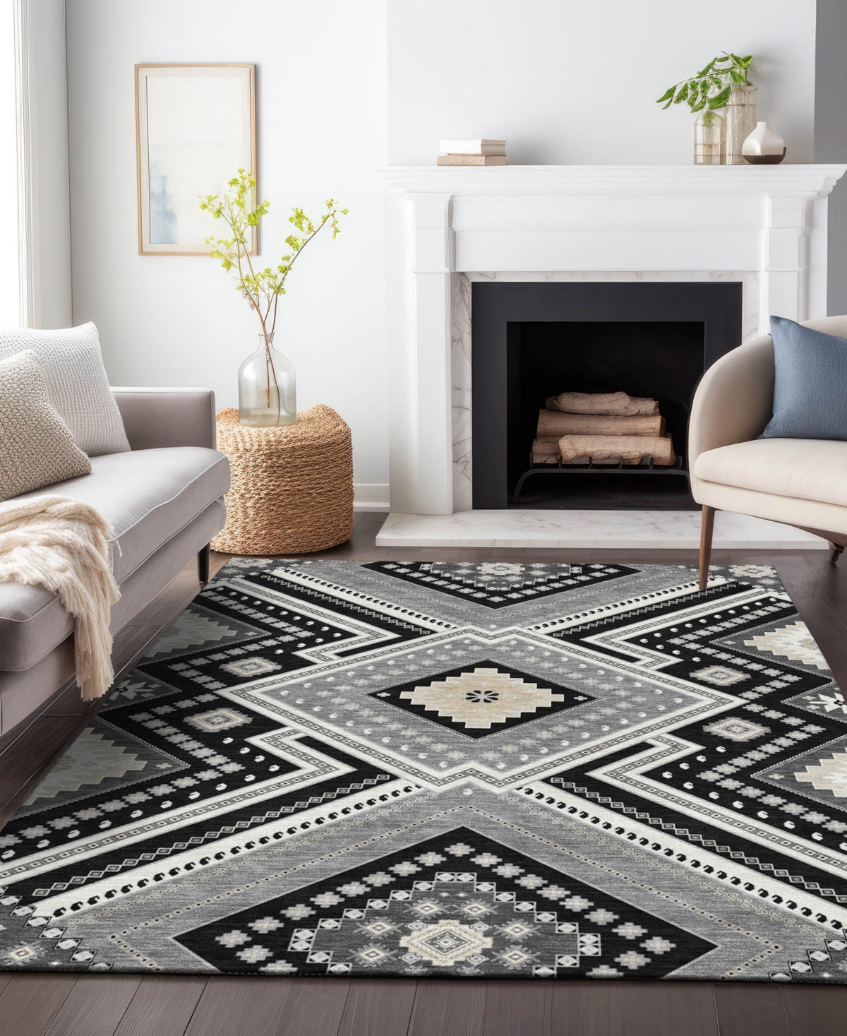 Addison Chantille Machine Washable ACN1010 8'x10' Area Rug