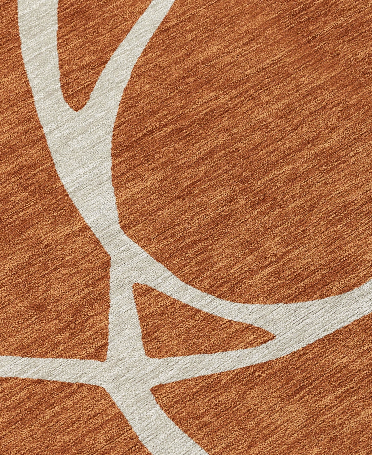 Addison Chantille Machine Washable Acn999 2'3"x7'6" Runner Area Rug In Paprika