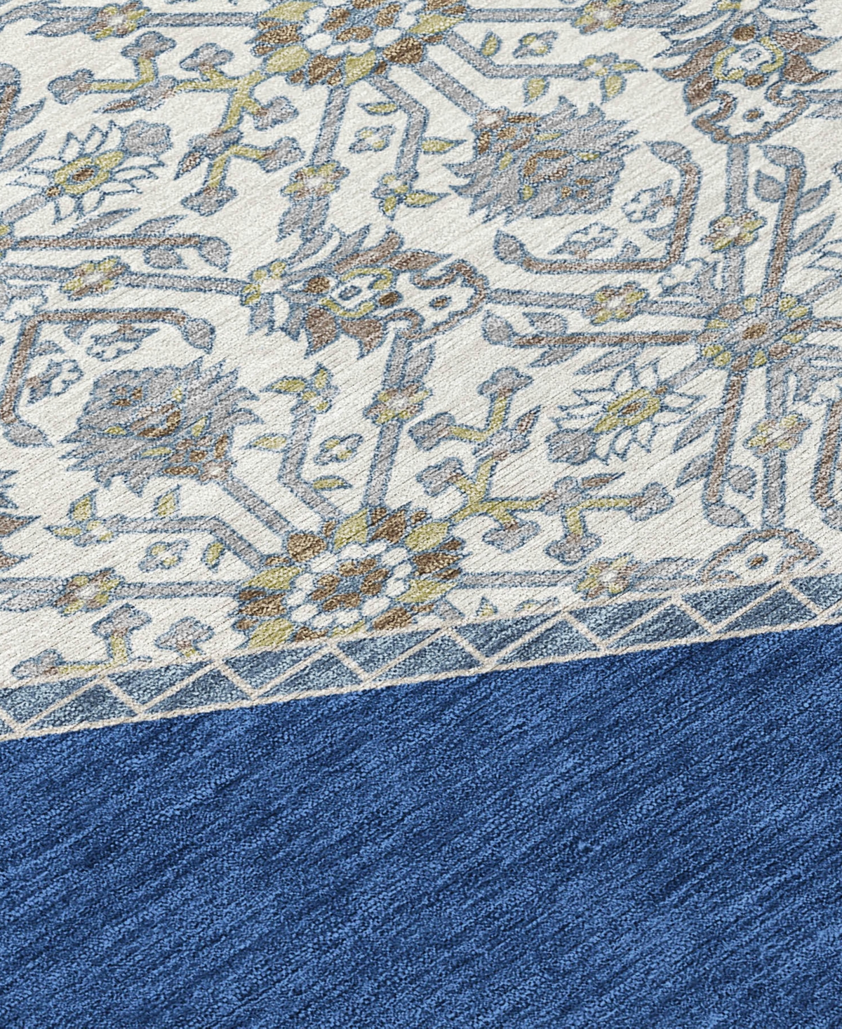 Addison Chantille Machine Washable Acn1011 10'x14' Area Rug In Navy