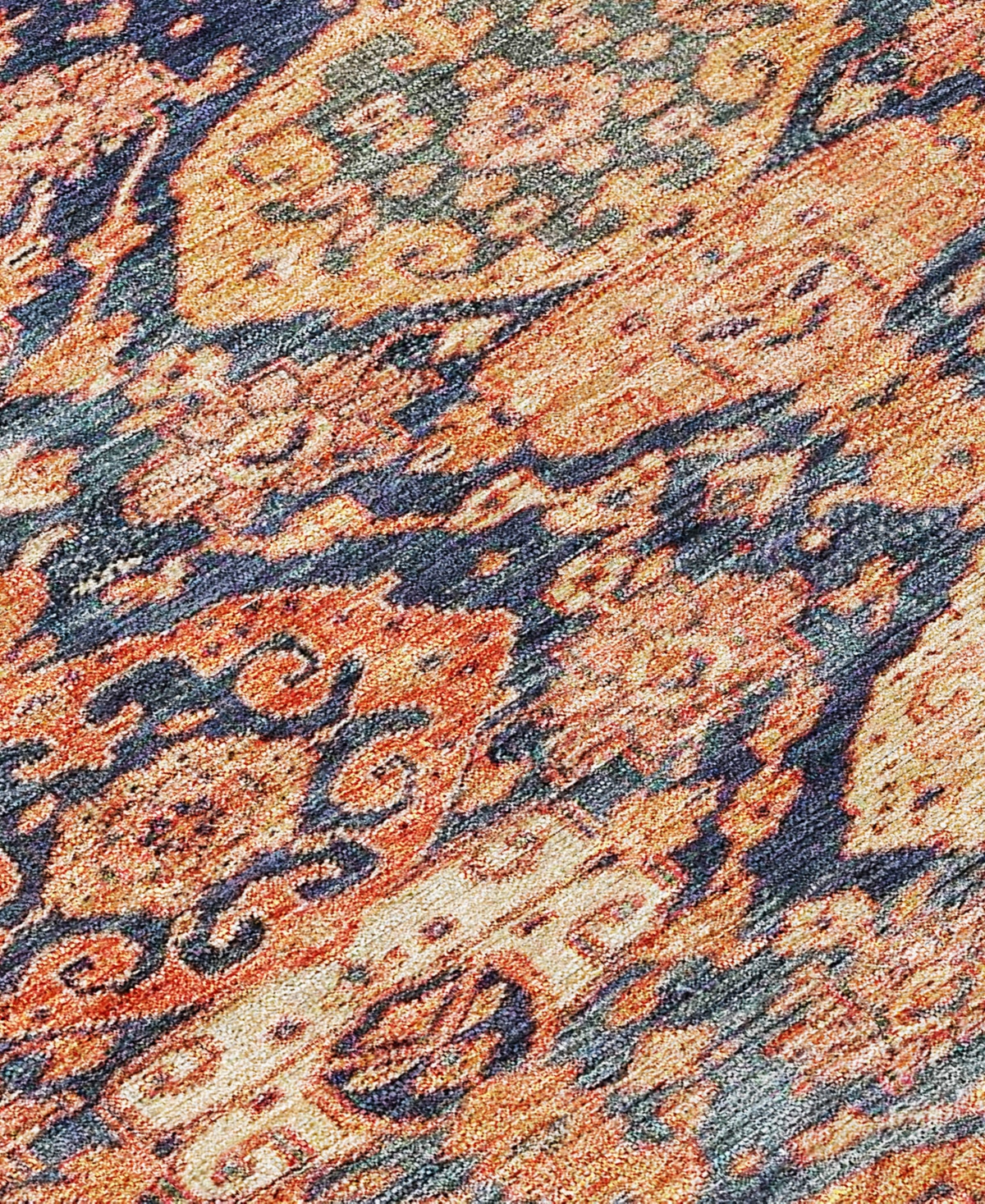 Addison Chantille Machine Washable Acn1084 8'x10' Area Rug In Terracotta