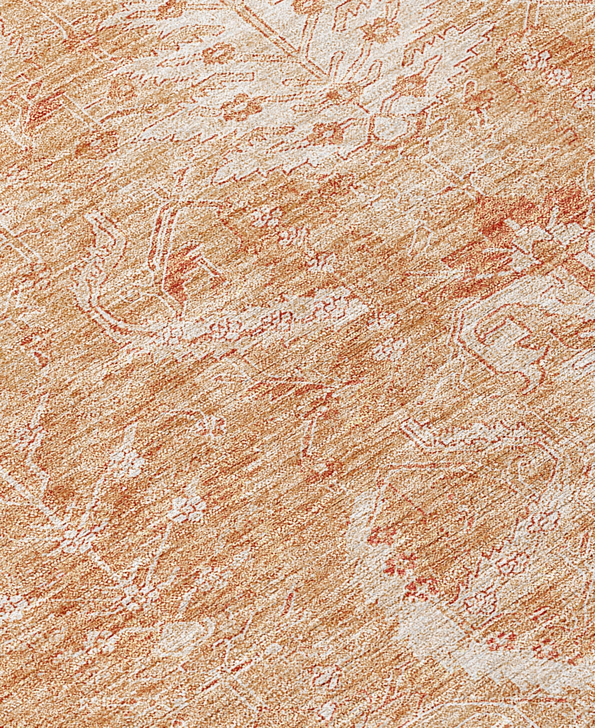 Addison Chantille Machine Washable Acn1083 2'3"x7'6" Runner Area Rug In Salmon