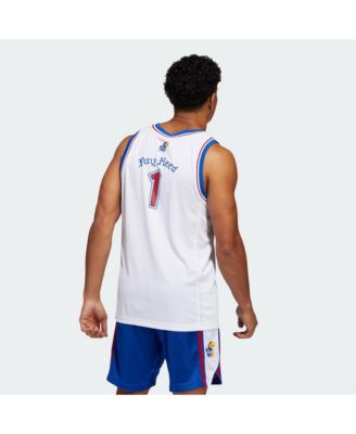 Men's 1 White Kansas Jayhawks Alternate Swingman Jersey
