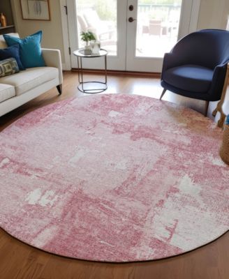 Addison Chantille Machine Washable ACN989 8'x8' Round Area Rug