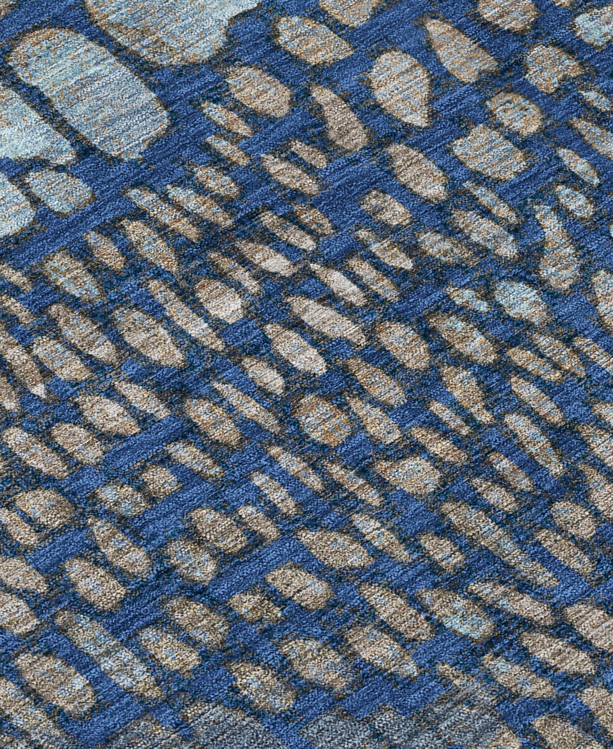 Addison Chantille Machine Washable Acn988 3'x5' Area Rug In Navy