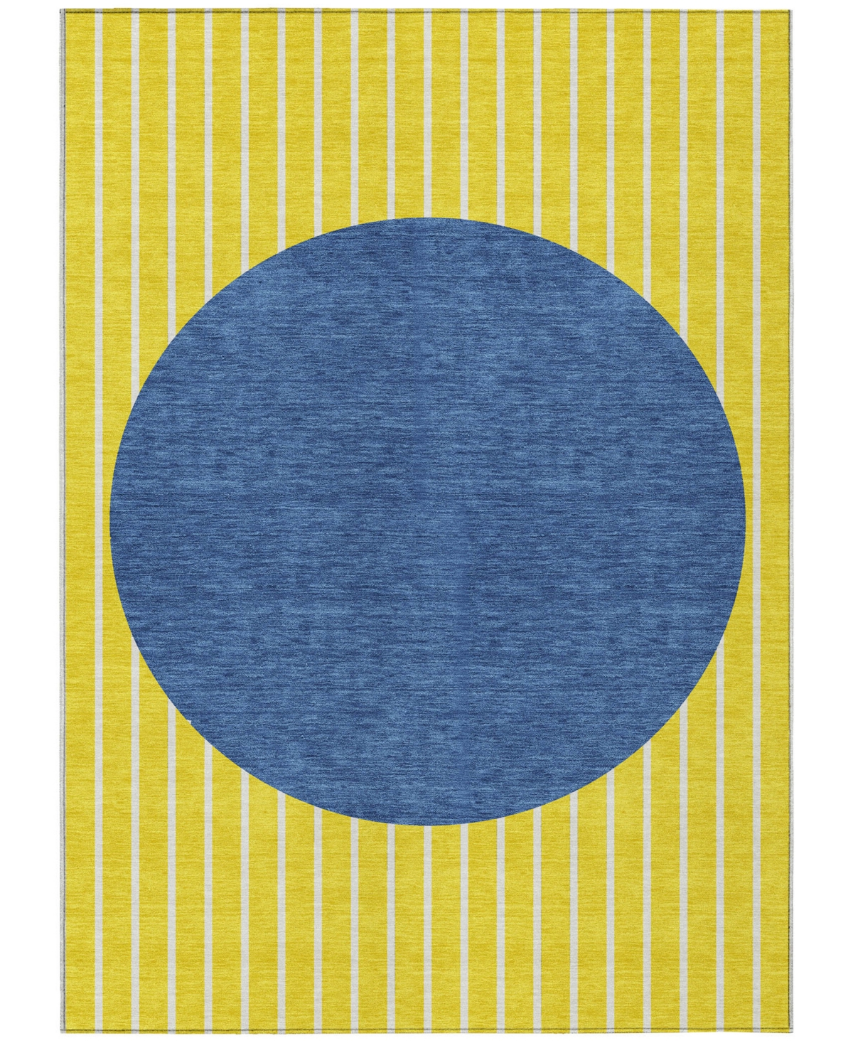Addison Chantille Machine Washable Acn994 2'6"x3'10" Area Rug In Yellow
