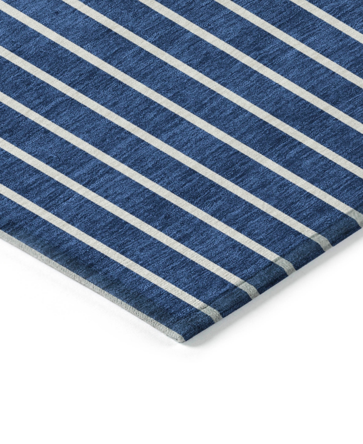 Addison Chantille Machine Washable Acn994 2'6"x3'10" Area Rug In Navy