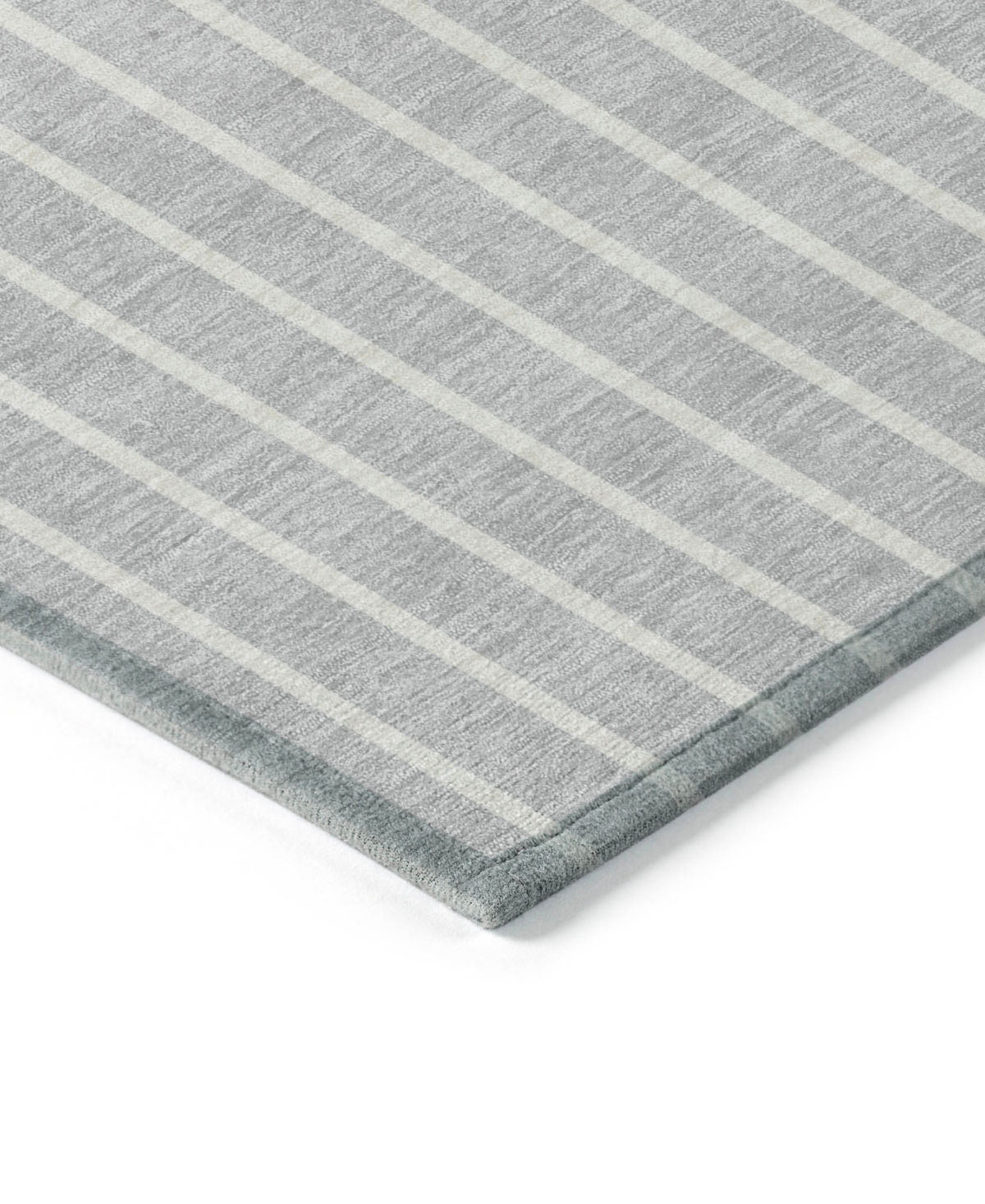 Addison Chantille Machine Washable Acn994 2'6"x3'10" Area Rug In Silver