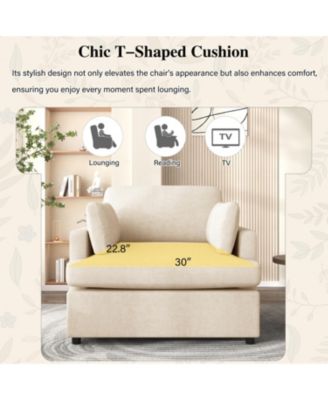 Mirod Oversized Accent Chair with Plush Comfort