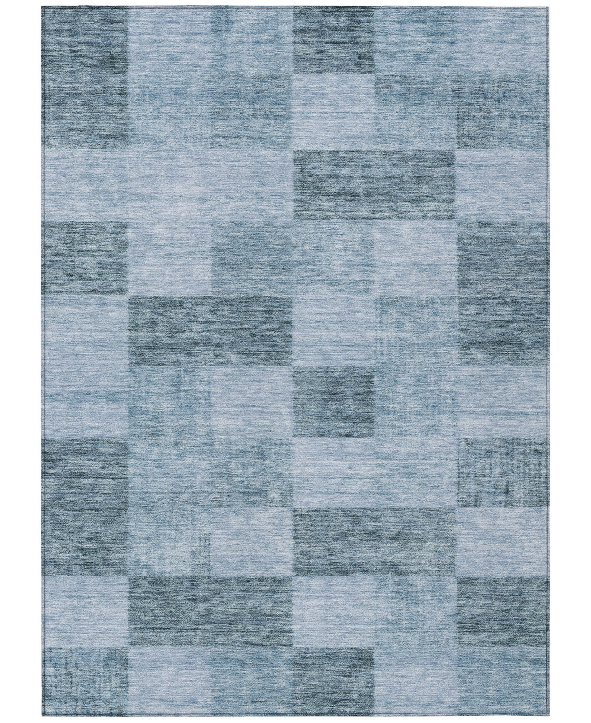 Shop Addison Chantille Machine Washable Acn1139 3'x5' Area Rug In Denim