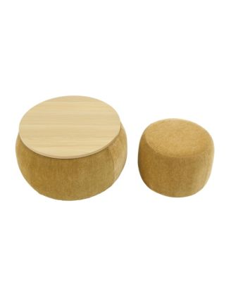 Streamdale 2-in-1 Ottoman End Table with Seat (25"x25")