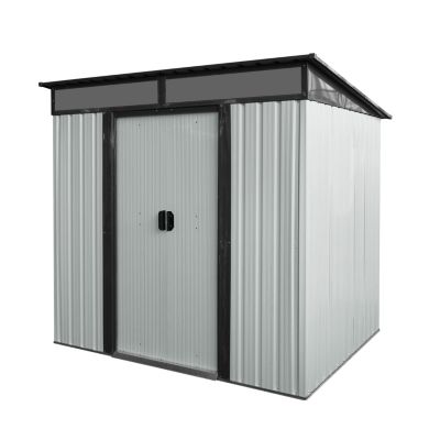 6ft x 5ft Metal Storage Shed with Lock