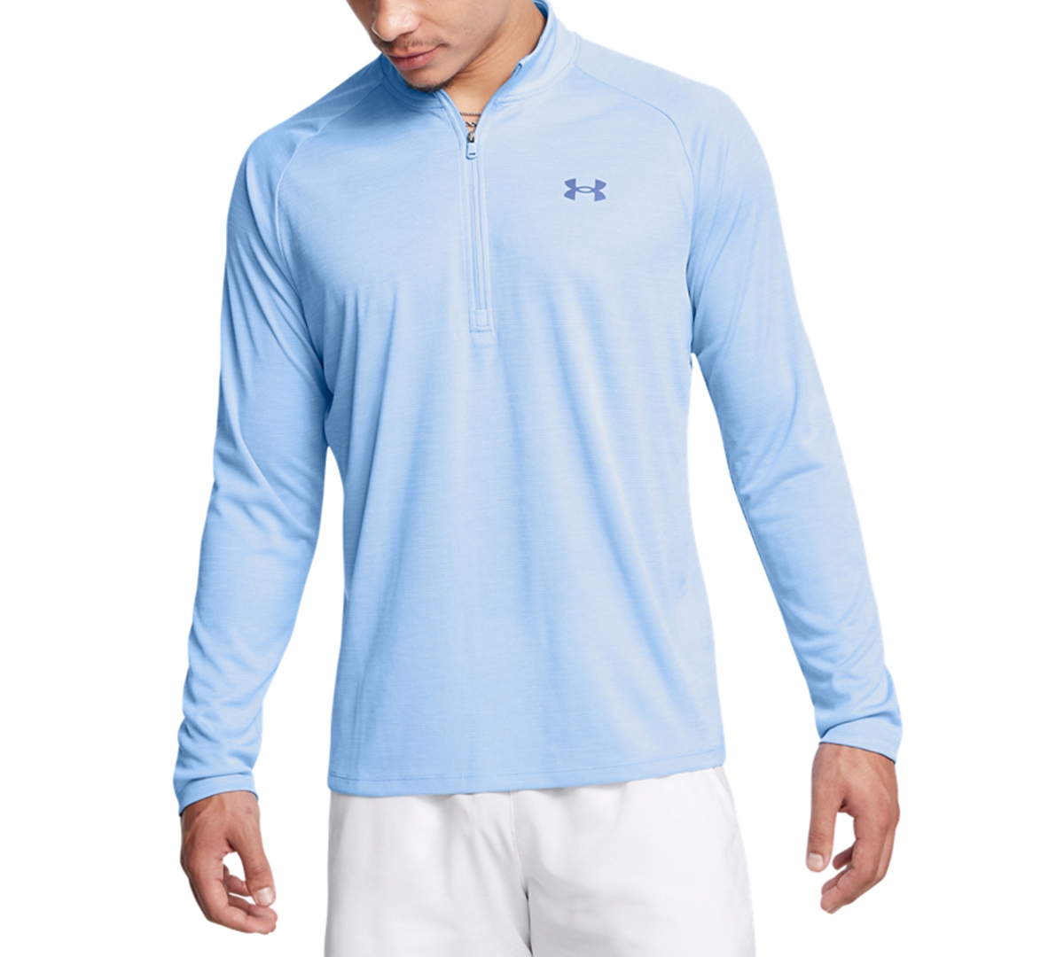 Men's Ua Tech Space-Dyed 1/2-Zip Performance Sweatshirt - 305 Team K
