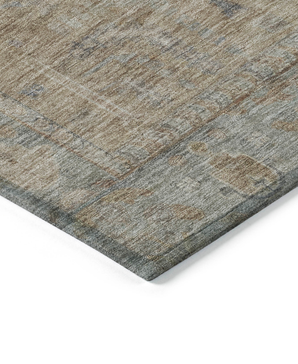 Addison Chantille Machine Washable Acn1135 10'x14' Area Rug In Tan