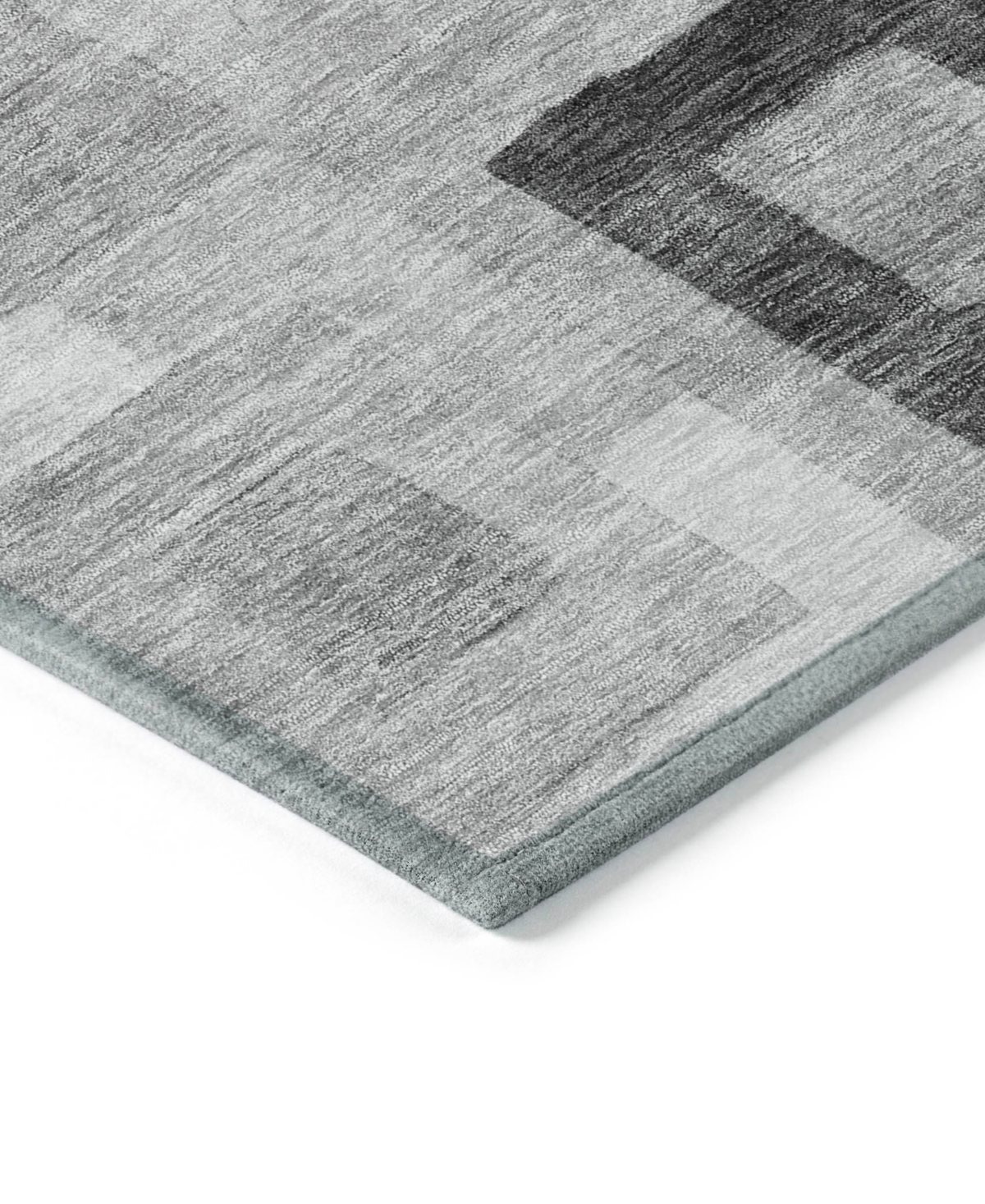 Addison Chantille Machine Washable Acn1142 2'3"x7'6" Runner Area Rug In Gray