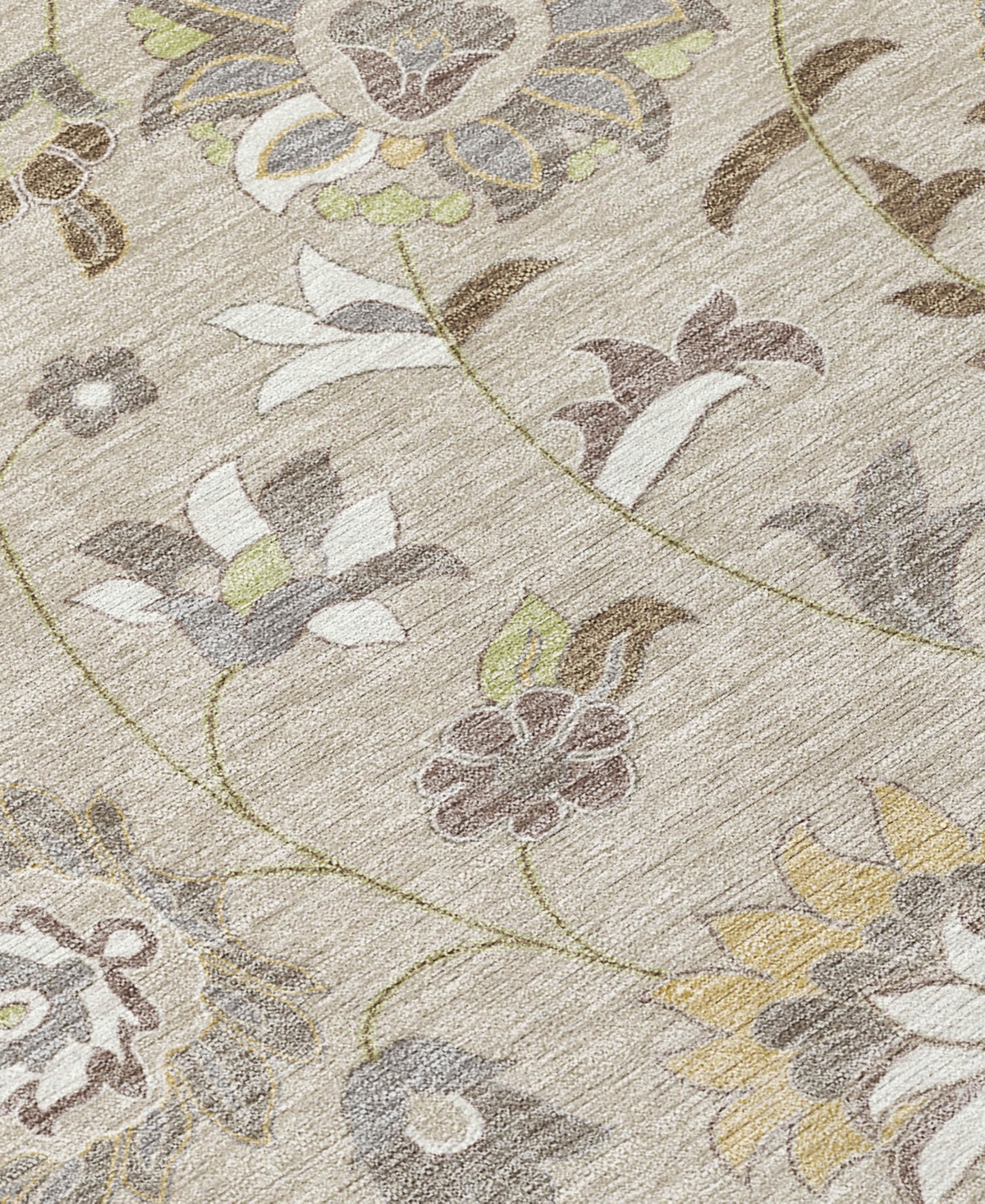 Addison Chantille Machine Washable Acn1006 2'3"x7'6" Runner Area Rug In Beige