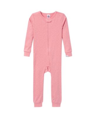 Baby Girls' Snug Fit Footless Pajamas, 3-Pack