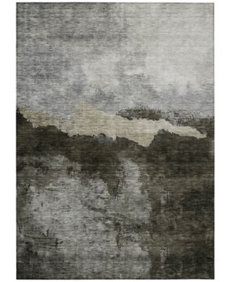 Addison Chantille Machine Washable Acn1069 Rug Collection In Chocolate