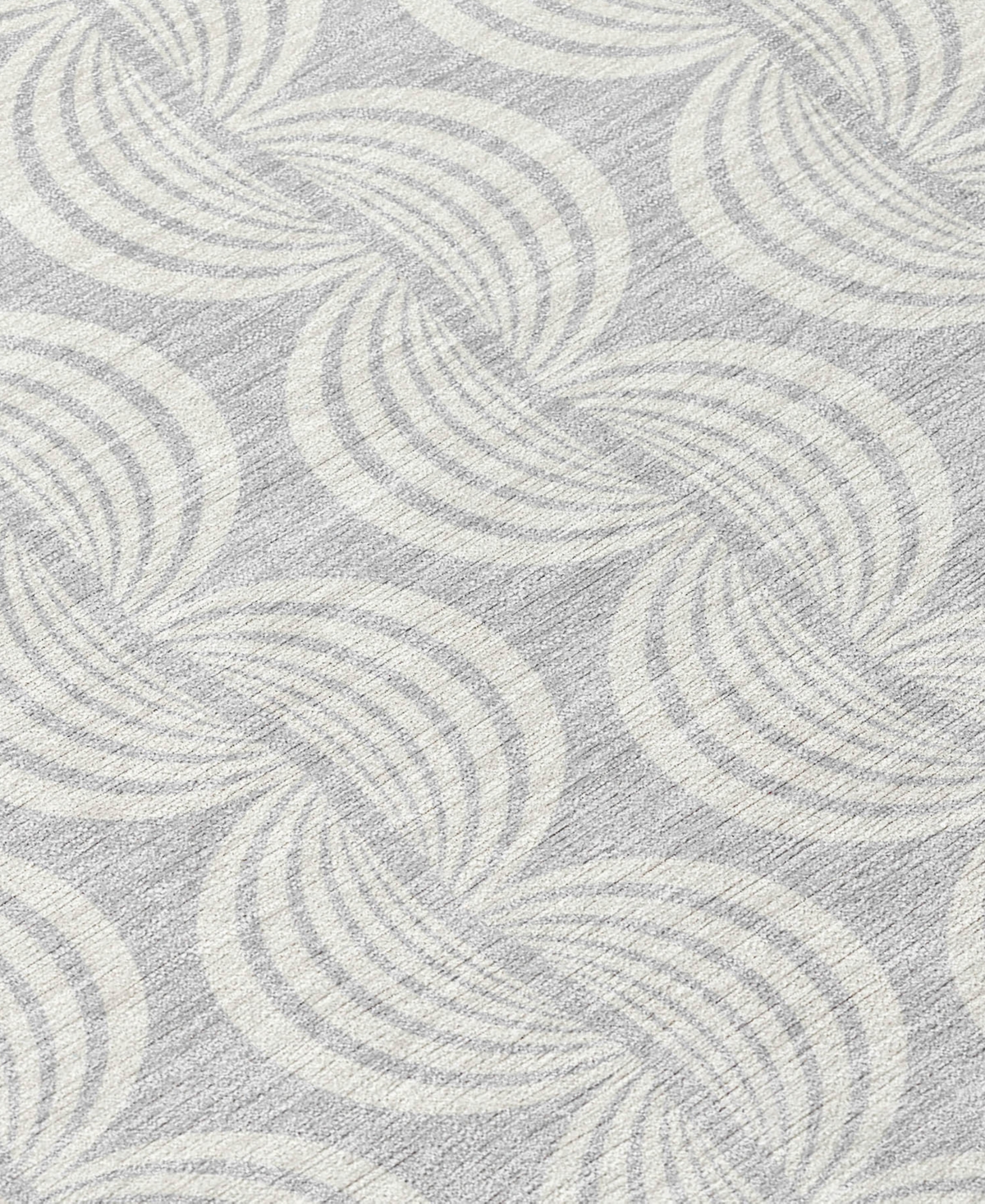 Addison Chantille Mahine Washable Acn1056 8'x10' Area Rug In Silver