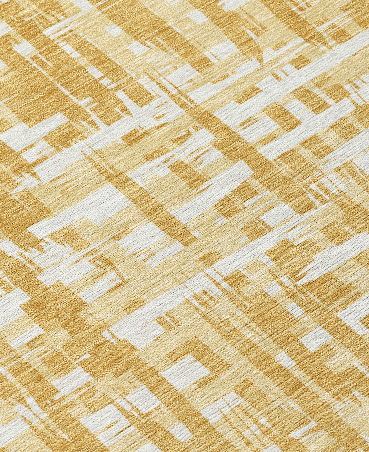 Addison Chantille Mahine Washable Acn1059 5'x7'6" Area Rug In Gold