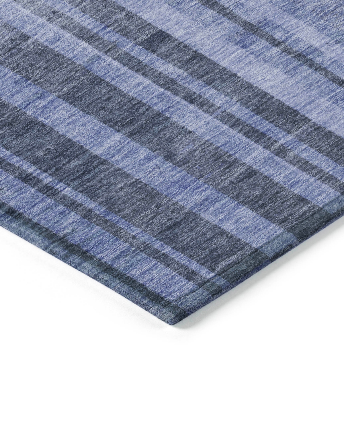 Shop Addison Chantille Machine Washable Acn1063 2'3"x7'6" Runner Area Rug In Denim
