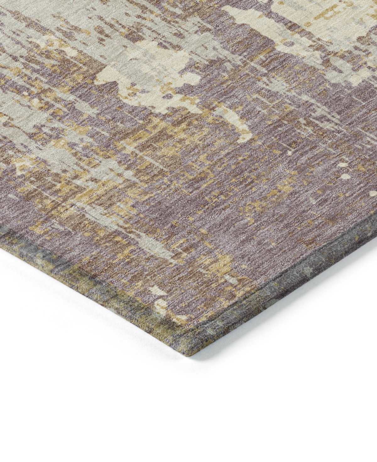 Addison Chantille Machine Washable Acn1008 9'x12' Area Rug In Lavender