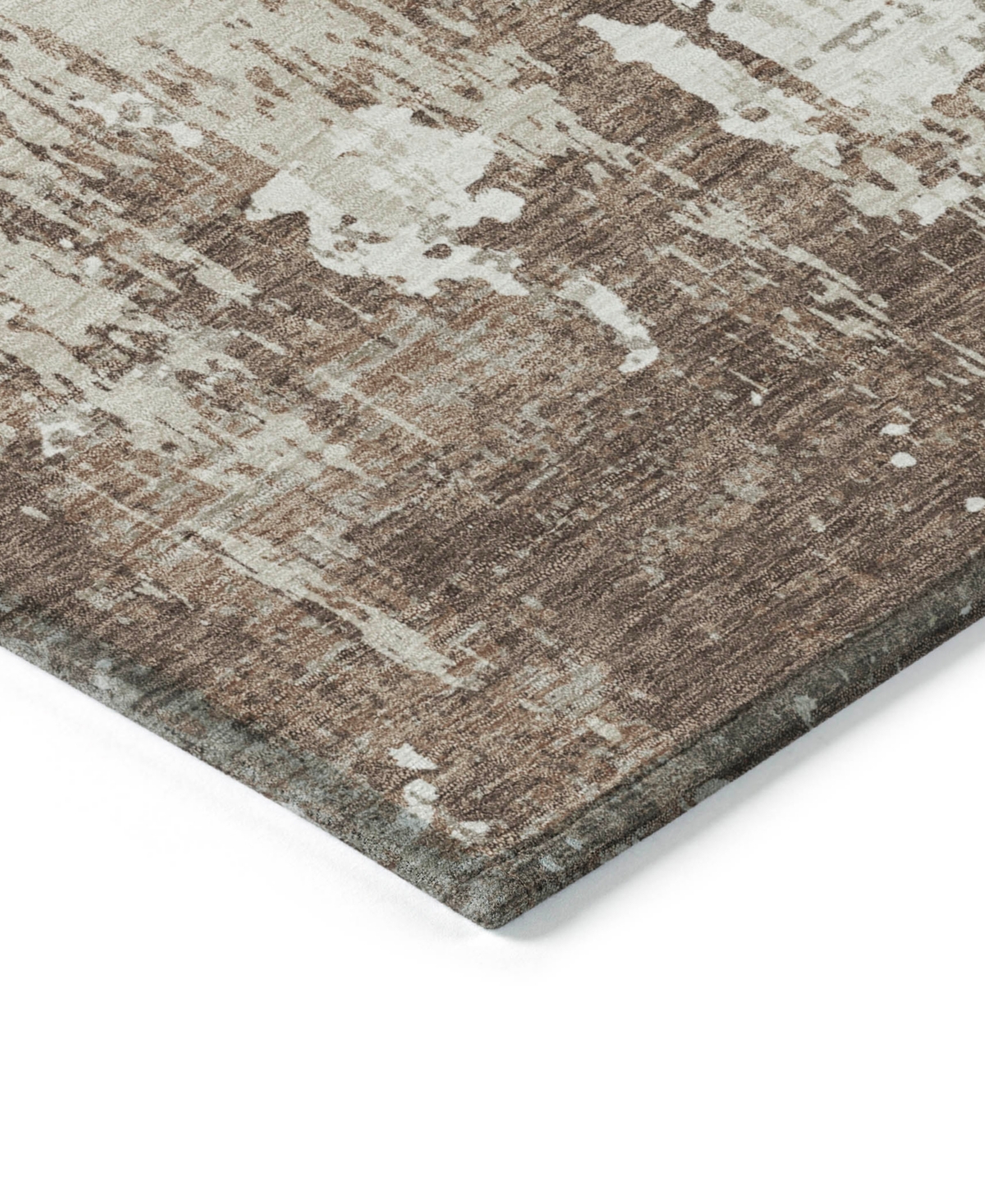 Addison Chantille Machine Washable Acn1008 5'x7'6" Area Rug In Brown